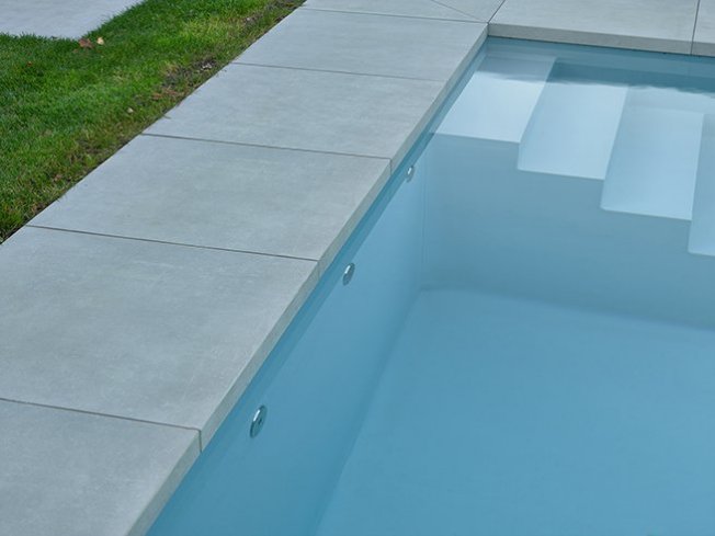 zwembad betonlook led
